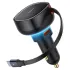 АЗП Baseus Enjoyment Pro PD60W with retractable cables (1USB-A/1C/1L) (C00057802111) – Cluster Black. Фото 1 з 5