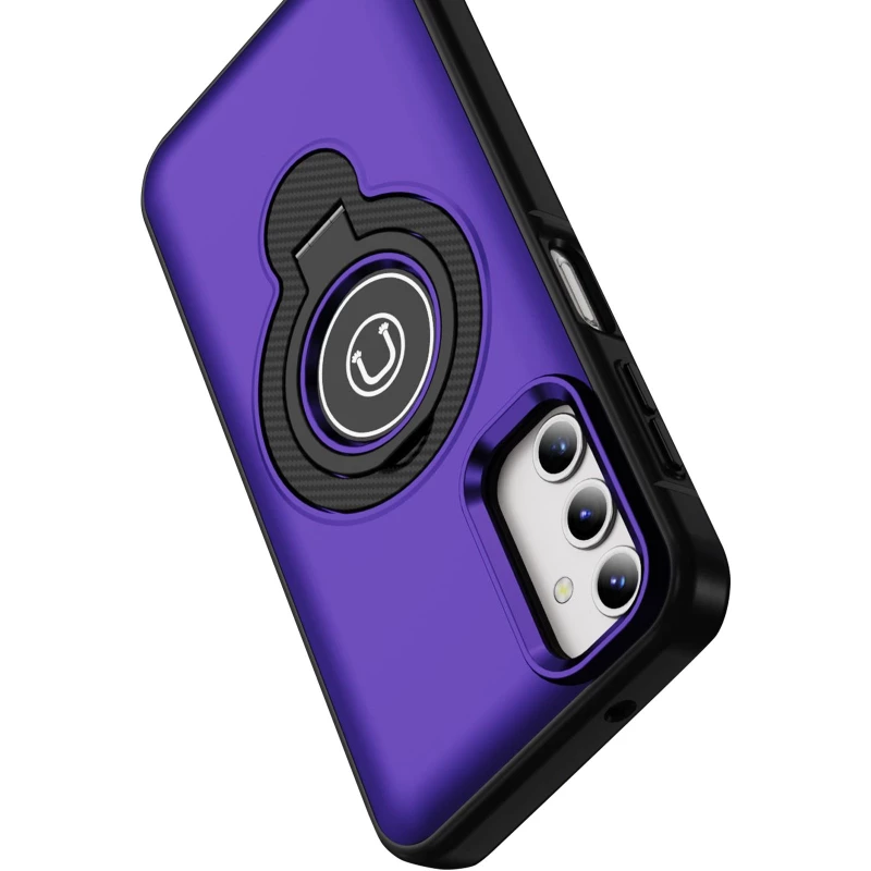 TPU+Textured PC Magnet для Samsung Galaxy A14 4G/5G – Purple. Фото 4 з 4