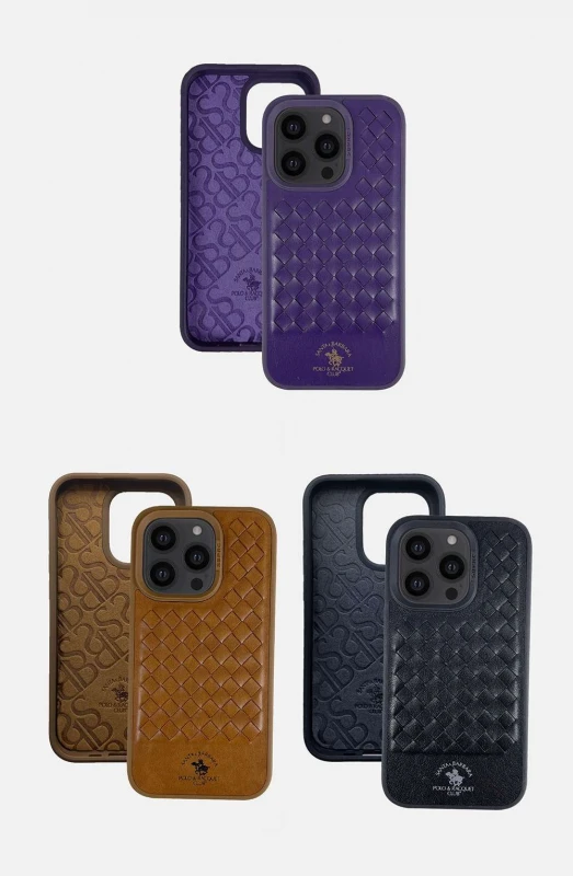 Кожаный чехол Polo Santa Barbara для Apple iPhone 14 Pro (6.1") фото 4 из 4