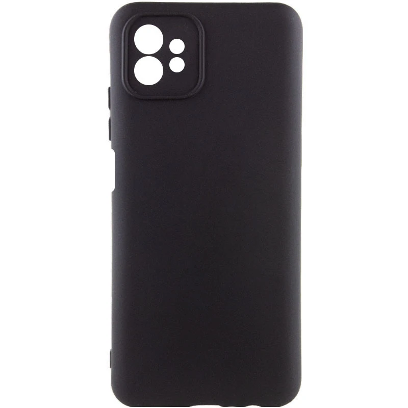 Чохол Silicone Cover Ummi Lakshmi Full Camera (AA) для Motorola Moto G32 – Чорний / Black. Фото 1 з 2