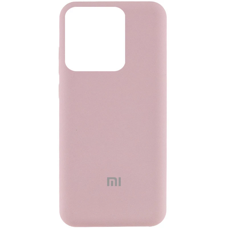 Чехол Silicone Case Lakshmi Premium Logo для Xiaomi Poco X6 – Розовый / Pink Sand. Фото 1 из 2