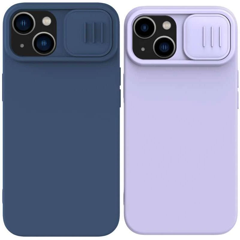 Силіконова накладка Nillkin Camshield Silky на Apple iPhone 14 Plus (6.7") фото 1 з 2