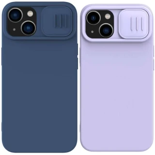 Силіконова накладка Nillkin Camshield Silky на Apple iPhone 14 Plus (6.7") фото 1 Силіконова накладка Nillkin Camshield Silky на Apple iPhone 14 Plus (6.7") фото 1 з 2