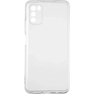 Ультратонкий силіконовий чохол 1,5 мм з захистом камери на Samsung Galaxy M55 фото 1 з 5