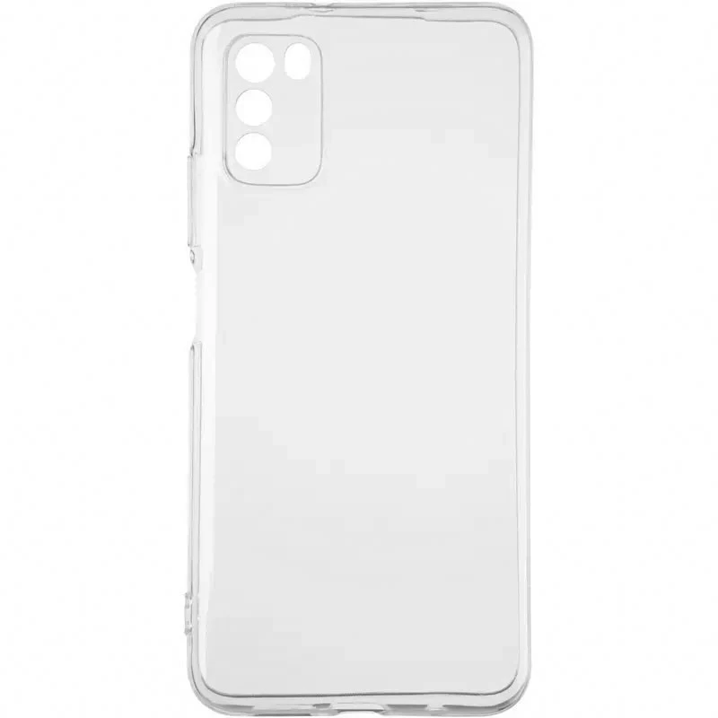 Ультратонкий силиконовый чехол 1,5 мм с защитой камеры для Xiaomi Poco F7 – Бесцветный (прозрачный). Фото 1 из 1