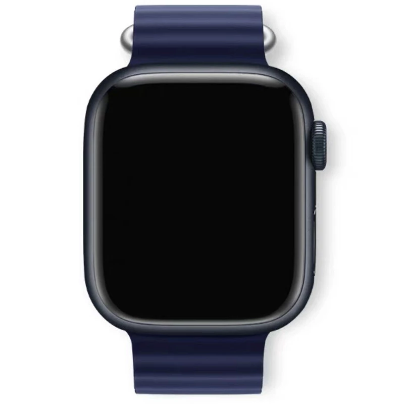 Ремінець Ocean Band для Apple watch 42mm/44mm/45mm/49mm – Синій / Deep navy. Фото 3 з 8