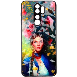 Скляний чохол Prisma Ladies на Xiaomi Redmi 9 — Peonies