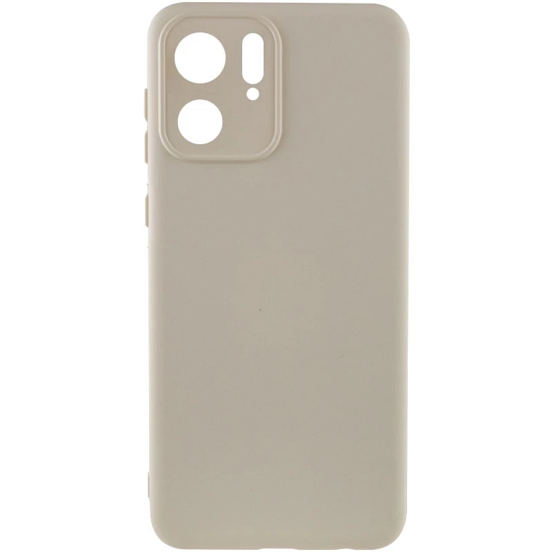 

Чехол Silicone Case Lakshmi с закрытой камерой для Motorola Edge 40 (Песочный / Sand), Пісочний / sand