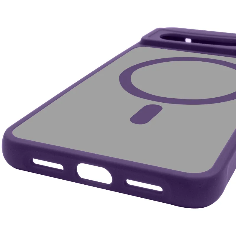 Чехол TPU Bloom with Magnetic Fit для Google Pixel 8 Pro – Purple. Фото 7 из 7