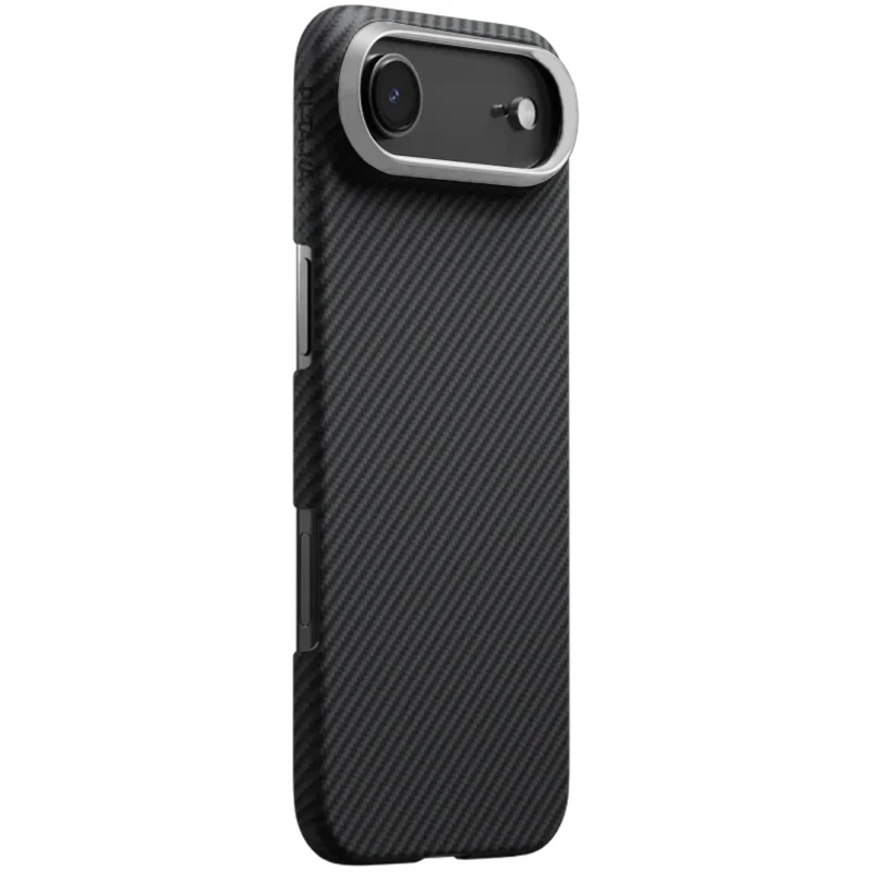 Чехол PC Carbon Protection Slim with MagSafe для Apple iPhone 17 Air (6.5") – Black. Фото 1 из 3