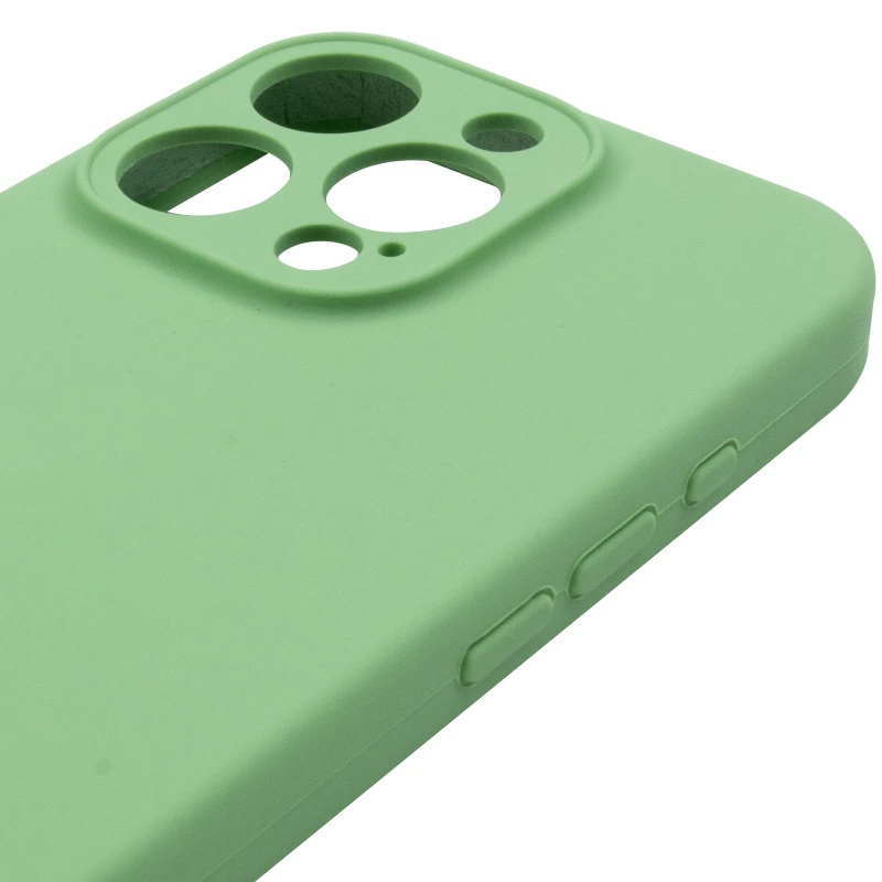 Чохол Silk Full Camera Protective (AA) NO LOGO для Apple iPhone 13 Pro (6.1") – М'ятний / Mint. Фото 5 з 14