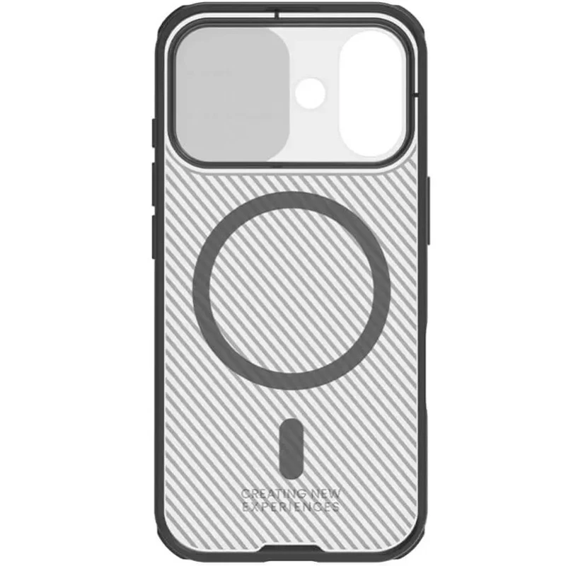 Пластиковая накладка Nillkin Pro со шторкой для камеры и магнитом для Apple iPhone 17 (6.3") – Transparent black. Фото 5 Пластиковая накладка Nillkin Pro со шторкой для камеры и магнитом для Apple iPhone 17 (6.3") – Transparent black. Фото 5 из 5