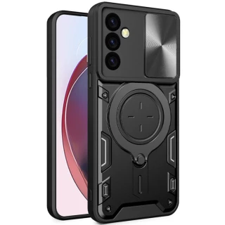 Ударостійкий чохол Bracket Ringstand із захисною шторкою для камери на Samsung Galaxy A54 5G фото 1 з 6