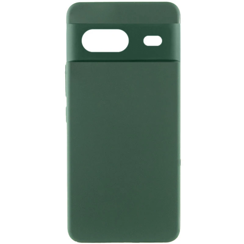 Чохол Silicone Case Lakshmi Premium із закритою камерою для Google Pixel 8a – Зелений / Cyprus Green. Фото 1 з 3