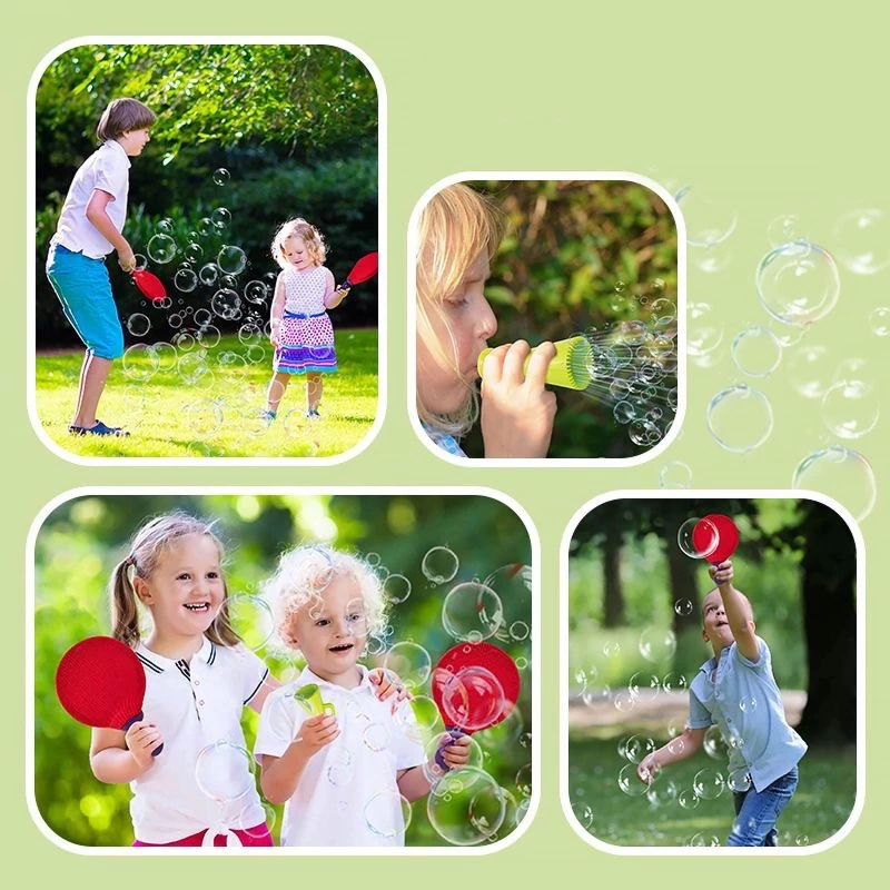 Дитячий пінг-понг з мильними бульбашками SHT CP085-1 – Red. Фото 3 з 5