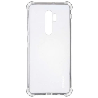 Ультратонкий силіконовий чохол GETMAN з критими бортами на Xiaomi Redmi Note 8 Pro фото 1 з 3