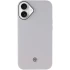 Чохол PC+Leather SGP with MagSafe для Apple iPhone 16 Plus – Grey. Фото 2 з 8