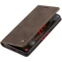 Кожаный чехол-книжка CaseMe Velvet Nubuck для Xiaomi Redmi Note 15 Pro 5G – Coffee. Фото 4 из 4