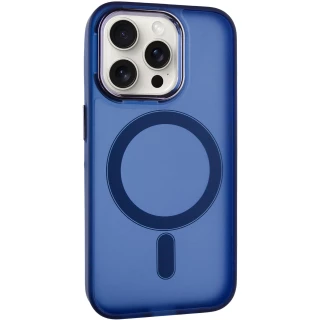 Кольоровий TPU+PC з MagSafe на Apple iPhone 14 Pro (6.1") — Deep Navy
