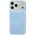 Чехол Silk Duo Color (AA) NO LOGO with Magnetic Fit для Apple iPhone 17 Pro (6.3") – Sky Blue. Фото 1 из 1