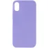 Чехол Silk Full Protective (AA) NO LOGO для Apple iPhone XS Max (6.5") – Сиреневый / Dasheen. Фото 1 из 4