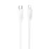 Дата кабель Hoco X114 Energy Type-C to Lightning 27W (1m) – White. Фото 1 з 4
