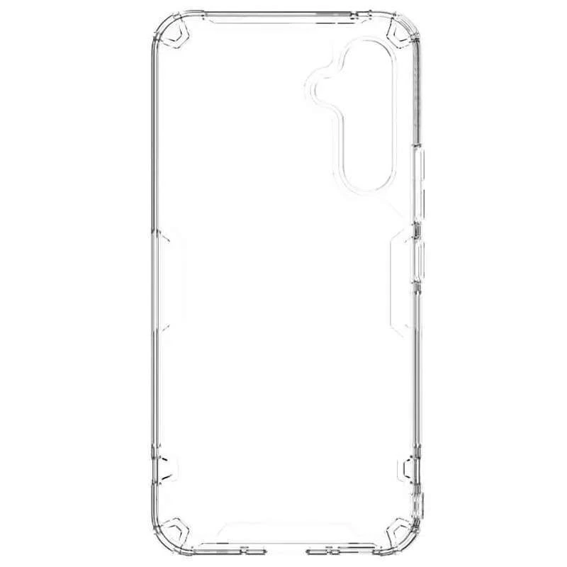 Силиконовый чехол Nillkin с усиленной защитой углов для Samsung Galaxy A54 5G – Бесцветный (прозрачный). Фото 6 из 6