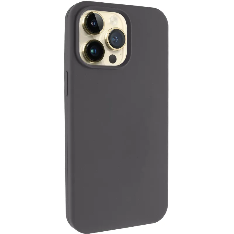 Чехол Silk Full Protective (AA) NO LOGO для Apple iPhone 14 Pro Max (6.7") – Серый / Dark Gray. Фото 3 из 13