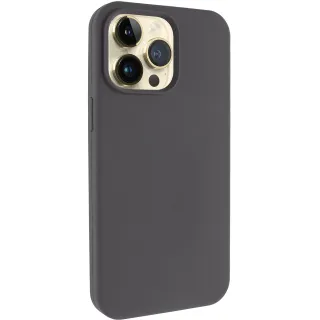 Чехол Silk Full Protective (AA) NO LOGO для Apple iPhone 15 Pro (6.1") — Серый / Dark Gray