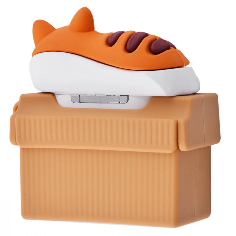 Силиконовый футляр Sleeping Cat для наушников Airpods – Sleeping Cat. Фото 3 из 6