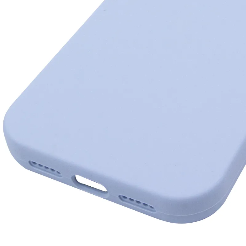Чехол Silk Full Protective (AA) NO LOGO для Apple iPhone 17 Pro (6.3") – Голубой / Lilac Blue. Фото 7 из 7