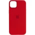 Чехол Silicone case (AAA) with Magsafe для Apple iPhone 12 Pro (6.1") – Красный / Red. Фото 2 из 8