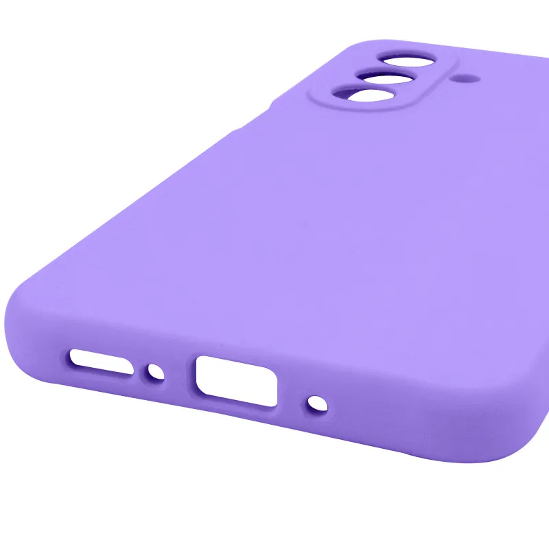 Чохол Silicone Case Lakshmi Premium із закритою камерою для Samsung Galaxy A17 4G/5G – Бузковий / Dasheen. Фото 7 з 16