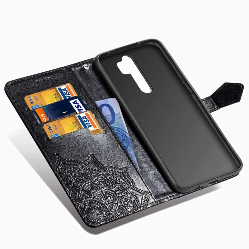 Кожаный чехол-книжка Art Case с визитницей для Xiaomi Redmi Note 8 Pro фото 8 из 9