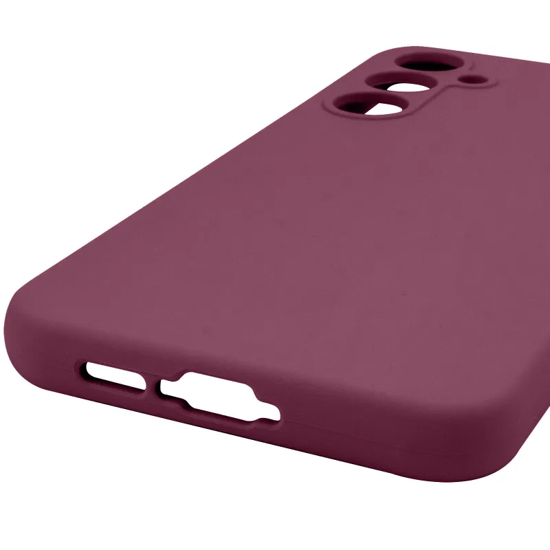 Чохол Silicone Case Lakshmi Premium із закритою камерою для Samsung Galaxy A54 5G – Бордовий / Plum. Фото 11 з 14