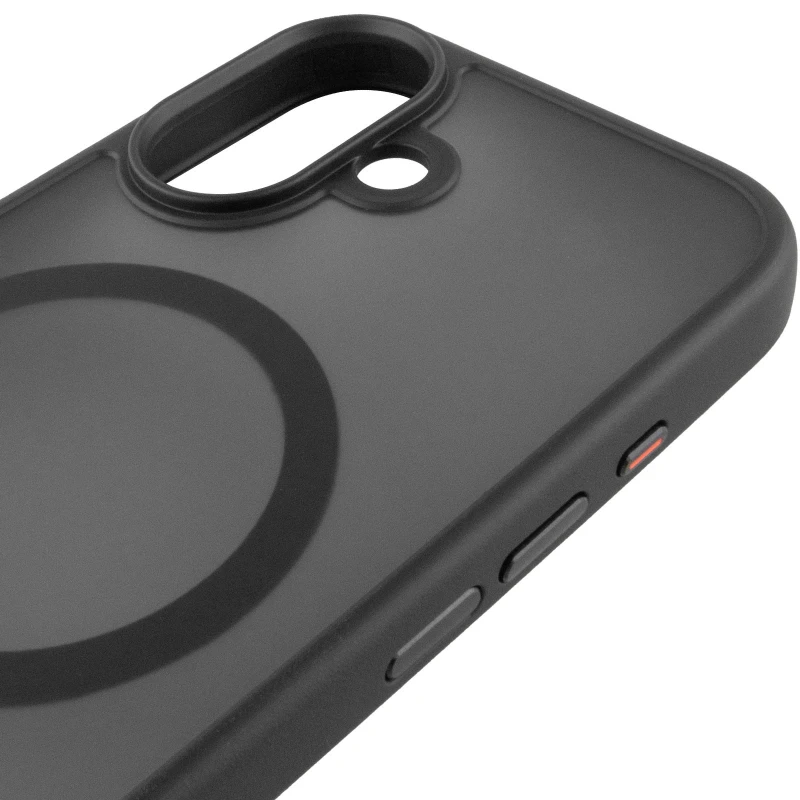 Чехол Ummi Colorful with MagSafe для Apple iPhone 17 (6.3") – Черный / Black. Фото 4 из 8