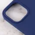 Чехол Silk Full Protective (AA) для Apple iPhone 14 Plus (6.7") – Синий / Deep navy. Фото 4 из 5