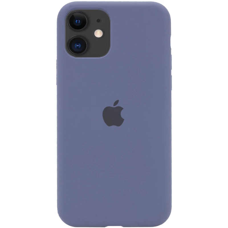 Чохол Silicone Case з закритим низом на Apple iPhone 11 (6.1") – Темно-синій / Midnight blue. Фото 2 з 6