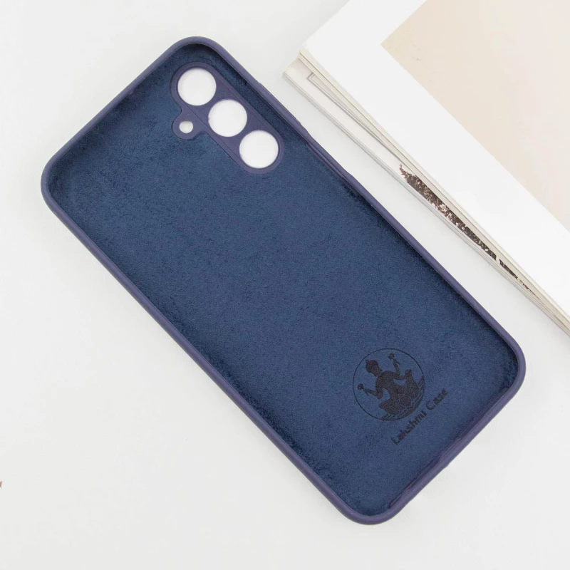 Чохол Silicone Case Lakshmi Plus з закритою камерою на Samsung Galaxy A15 4G/5G – Синій / Midnight Blue. Фото 7 з 11