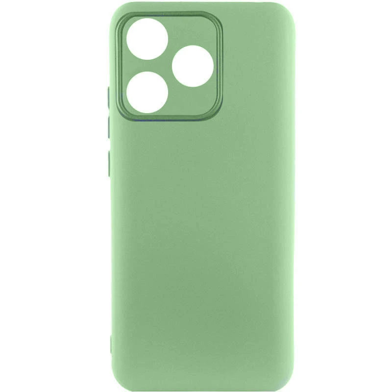 Чохол Silicone Case Lakshmi Premium із закритою камерою для TECNO Spark 10 – М'ятний / Mint. Фото 1 з 3