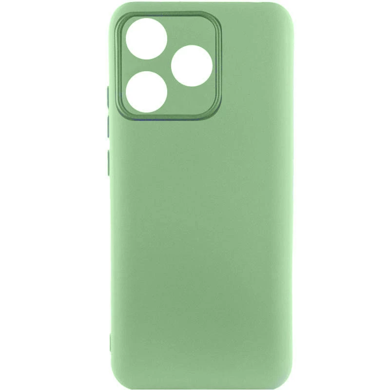 

Чехол Silicone Case Lakshmi Premium з закритою камерою на TECNO Spark 10 (Мятный / Mint), М'ятний / mint