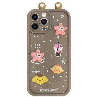 Силиконовый чехол Funny Toys with Ears для Apple iPhone 16e (6.1") фото 1 из 6