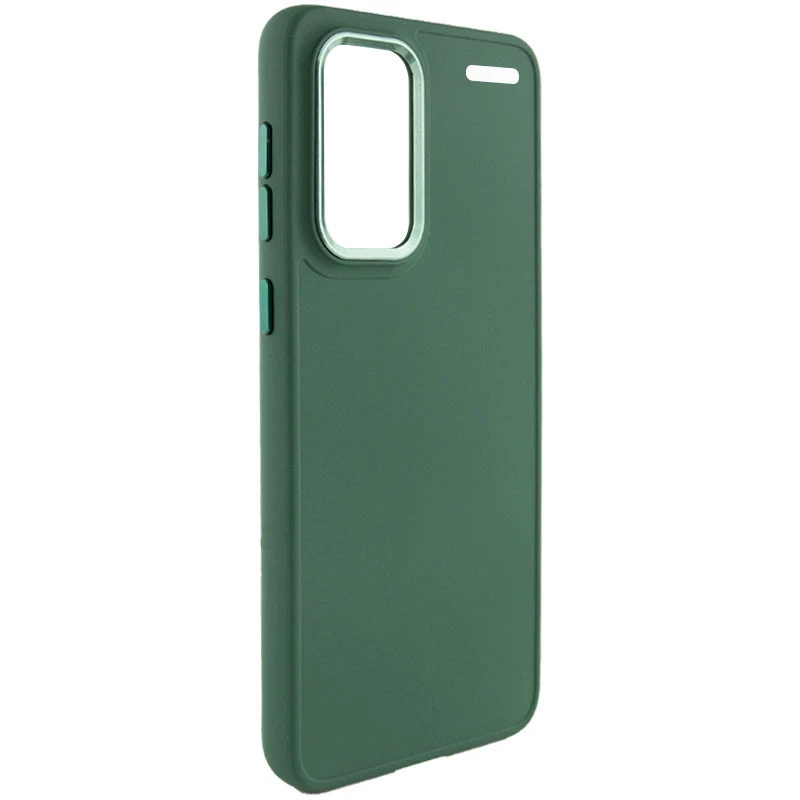 TPU чохол Bonbon з металевими кнопками на Xiaomi Redmi Note 13 Pro+ – Зелений / Pine green. Фото 2 з 4
