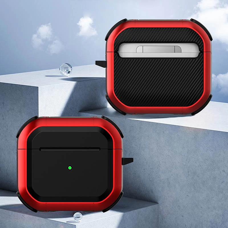 Футляр протиударний Black ed. для навушників Airpods 3 – Red. Фото 2 з 2