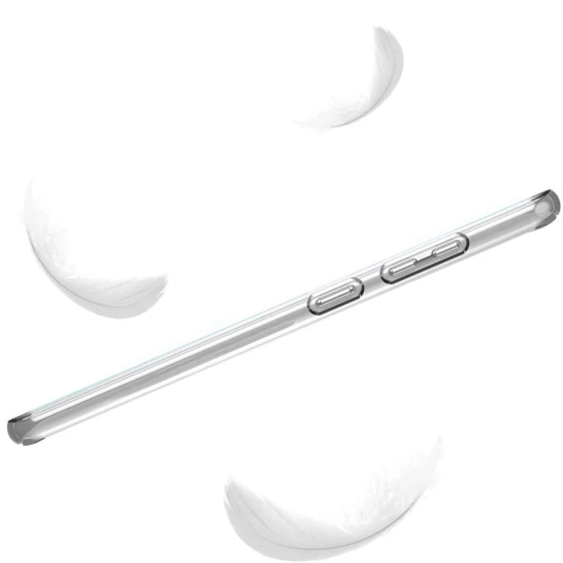 Ультратонкий силіконовий чохол 1мм на Samsung Galaxy S20+ – Безбарвний (прозорий). Фото 3 з 5