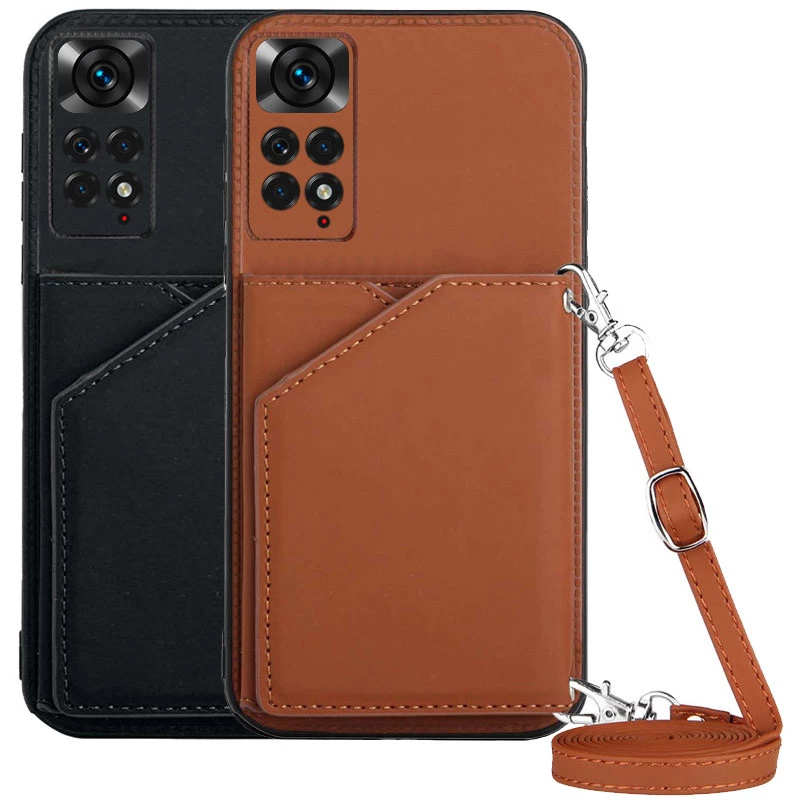 Чохол Frontalka з відсіком для карток з захистом камери на Xiaomi Redmi Note 11 (Global) / Note 11S фото 1 з 1