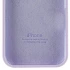 Чохол Silicone Case з закритим низом на Apple iPhone 16e (6.1") – Бузковий / Lilac. Фото 6 з 6