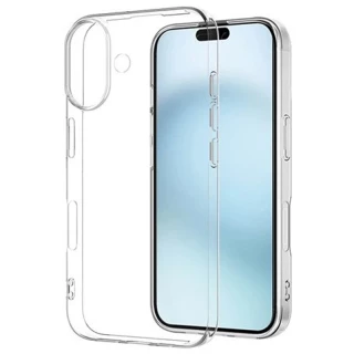 Ультратонкий силиконовый чехол 1,5 мм для Apple iPhone 16 фото 1 Ультратонкий силиконовый чехол 1,5 мм для Apple iPhone 16 фото 1 из 1