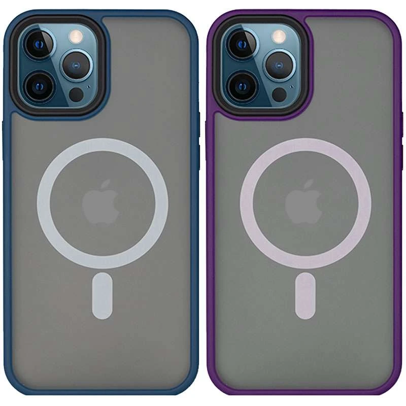 

TPU+PC з металевими кнопками та MagSafe на Apple iPhone 14 Pro Max (6.7")