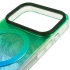 Силіконовий чохол Shiny Mountain (MagFit) для Apple iPhone 17 Pro (6.3") – Green / Blue. Фото 6 з 7